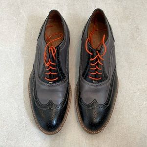Italian leather Oxford shoes
